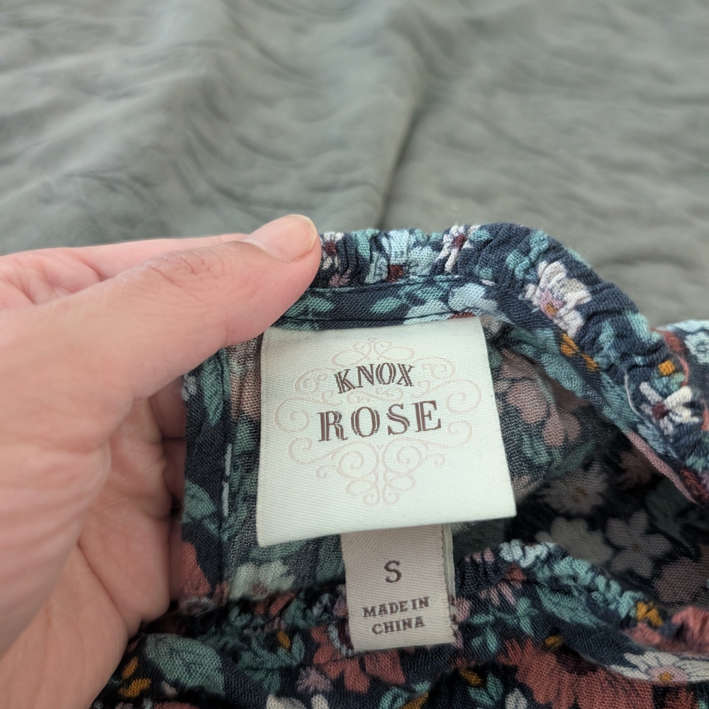 Knox Rose Floral Long Sleeve Dress - Multicolor - Picture 4 of 6